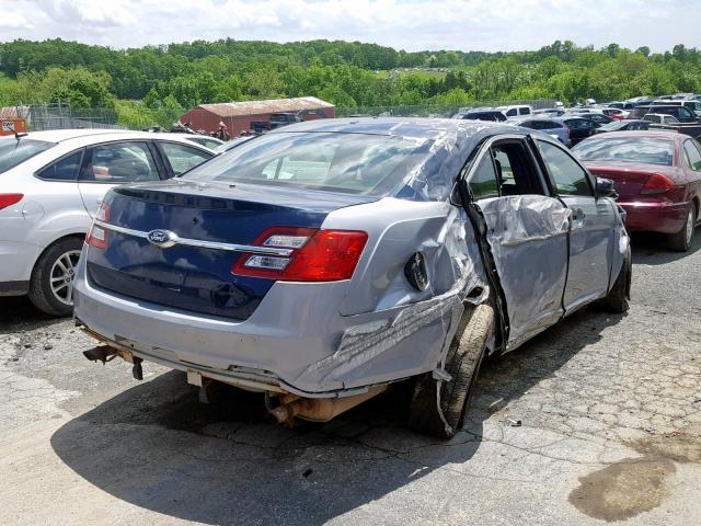 1FAHP2M84DG184856 - 2013 FORD TAURUS POL SILVER photo 4