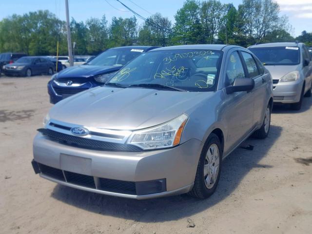 1FAHP34N78W149137 - 2008 FORD FOCUS S/SE GRAY photo 2