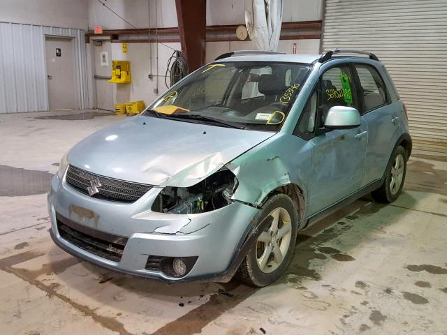 JS2YB417595100875 - 2009 SUZUKI SX4 TOURIN BLUE photo 2