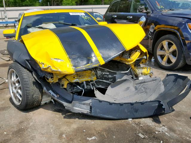 1ZVFT82H265114481 - 2006 FORD MUSTANG GT YELLOW photo 9