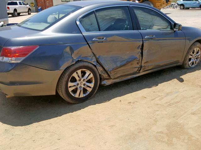 1HGCP2F46AA183187 - 2010 HONDA ACCORD LXP GRAY photo 9