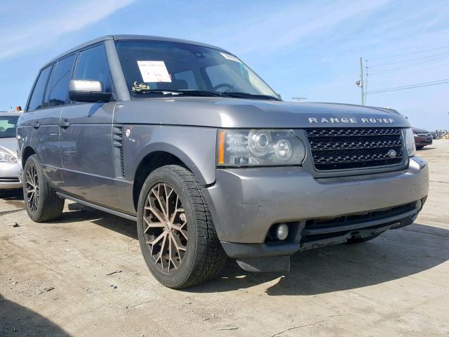 SALME1D48BA331761 - 2011 LAND ROVER RANGE ROVE GRAY photo 1