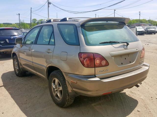 JT6HF10U4Y0130456 - 2000 LEXUS RX 300 GOLD photo 3