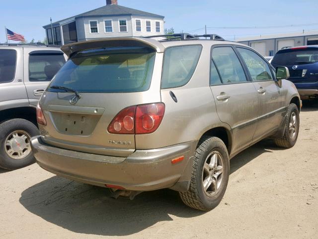 JT6HF10U4Y0130456 - 2000 LEXUS RX 300 GOLD photo 4