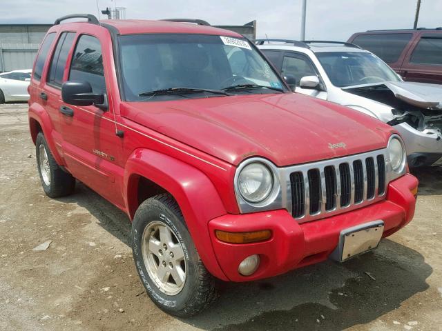 1J8GL58K42W251637 - 2002 JEEP LIBERTY LI RED photo 1