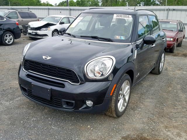 WMWZC5C53EWP40128 - 2014 MINI COOPER S C BLACK photo 2