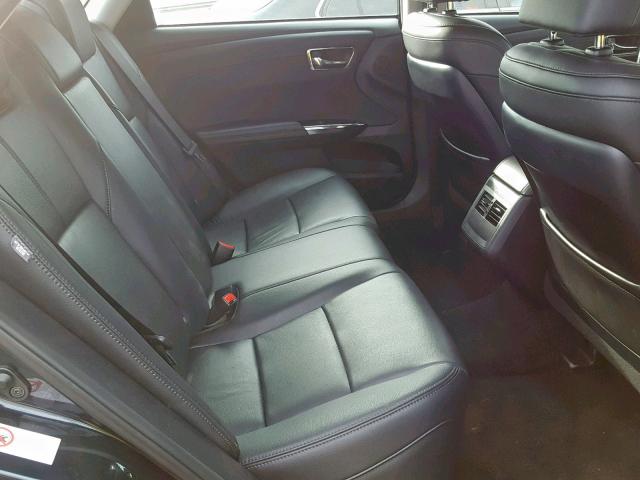 4T1BK1EB0JU283573 - 2018 TOYOTA AVALON XLE BLUE photo 6