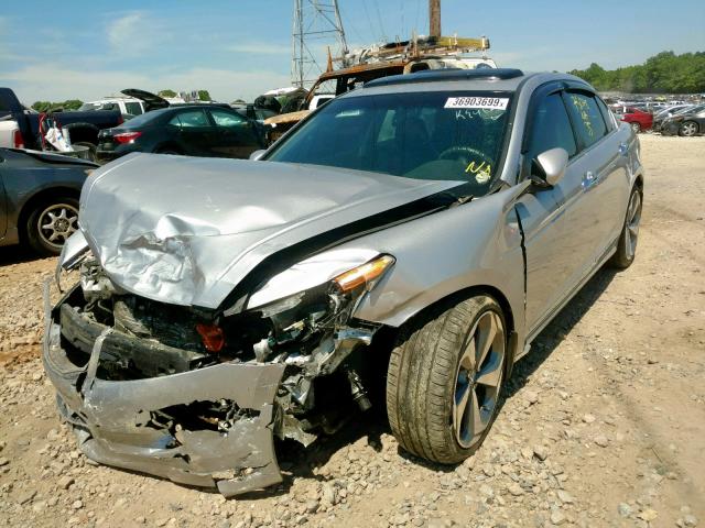 1HGCP36848A001246 - 2008 HONDA ACCORD EXL SILVER photo 2