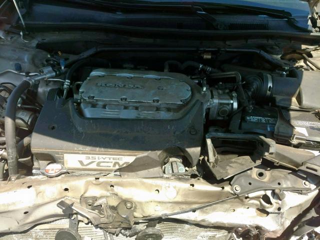 1HGCP36848A001246 - 2008 HONDA ACCORD EXL SILVER photo 7