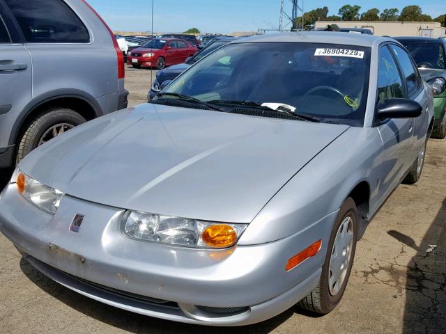 1G8ZH54892Z184098 - 2002 SATURN SL1 SILVER photo 2