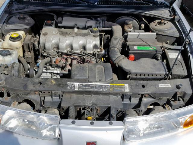 1G8ZH54892Z184098 - 2002 SATURN SL1 SILVER photo 7