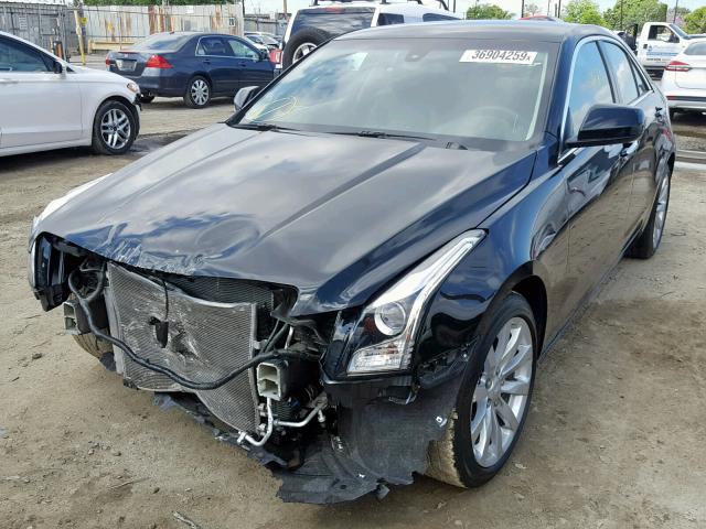 1G6AA5RX0J0104393 - 2018 CADILLAC ATS BLACK photo 2