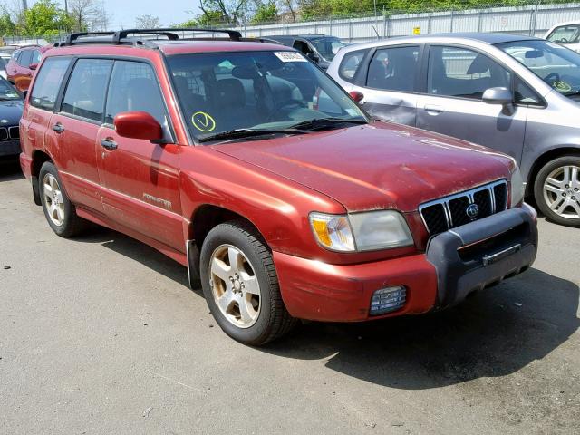 JF1SF65632H754995 - 2002 SUBARU FORESTER S RED photo 1