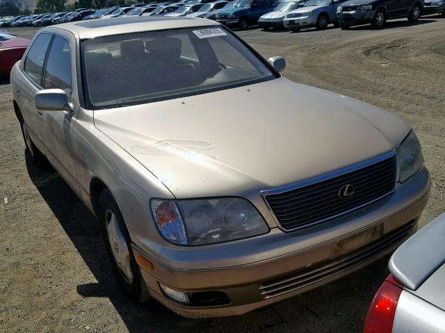 JT8BH28F5X0147705 - 1999 LEXUS LS 400 GOLD photo 1