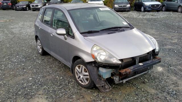 JHMGD38407S816912 - 2007 HONDA FIT GRAY photo 1