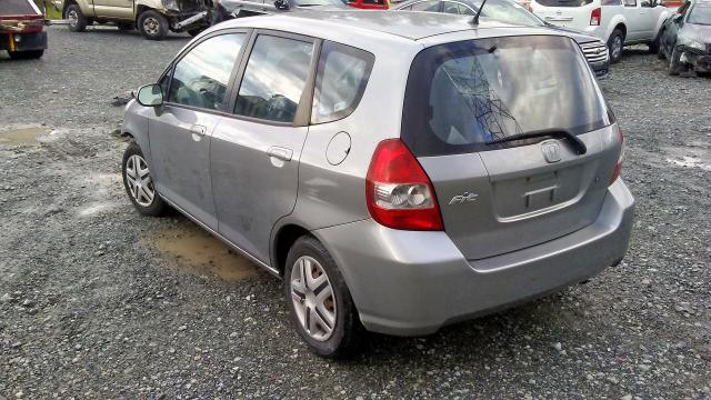 JHMGD38407S816912 - 2007 HONDA FIT GRAY photo 3