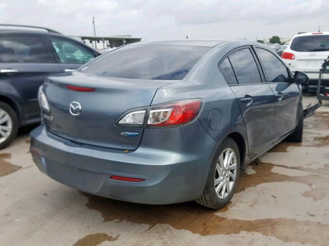 JM1BL1V76C1549485 - 2012 MAZDA 3 I BLUE photo 4