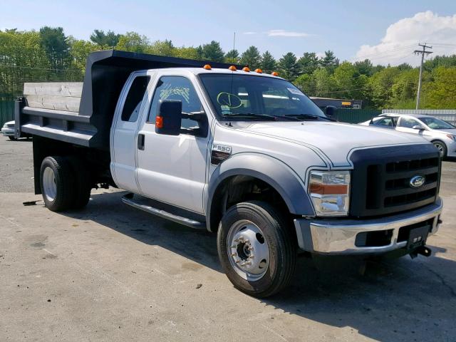 1FDAX5HRXAEA96042 - 2010 FORD F550 SUPER WHITE photo 1