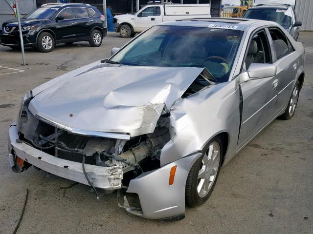 1G6DP567450161198 - 2005 CADILLAC CTS HI FEA SILVER photo 2