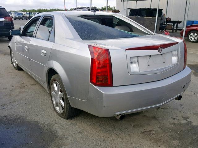 1G6DP567450161198 - 2005 CADILLAC CTS HI FEA SILVER photo 3