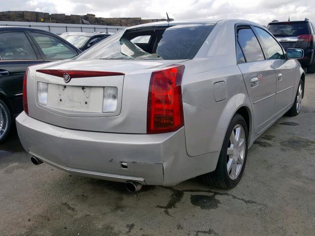 1G6DP567450161198 - 2005 CADILLAC CTS HI FEA SILVER photo 4