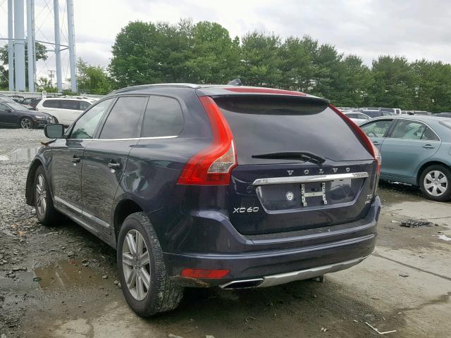 YV440MRU2H2008452 - 2017 VOLVO XC60 T5 BLACK photo 3