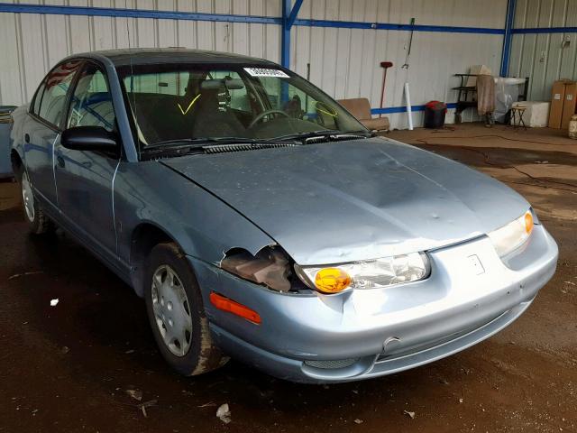 1G8ZH52812Z186575 - 2002 SATURN SL1 BLUE photo 1