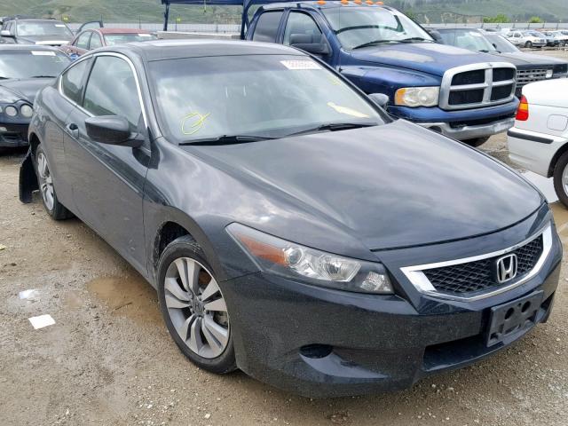 1HGCS12869A021363 - 2009 HONDA ACCORD EXL BLACK photo 1