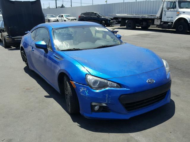 JF1ZCAC19D1601471 - 2013 SUBARU BRZ 2.0 LI BLUE photo 1