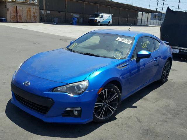 JF1ZCAC19D1601471 - 2013 SUBARU BRZ 2.0 LI BLUE photo 2