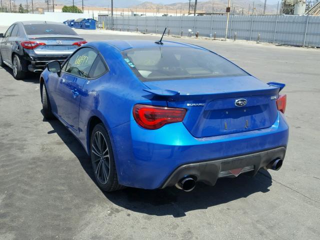 JF1ZCAC19D1601471 - 2013 SUBARU BRZ 2.0 LI BLUE photo 3