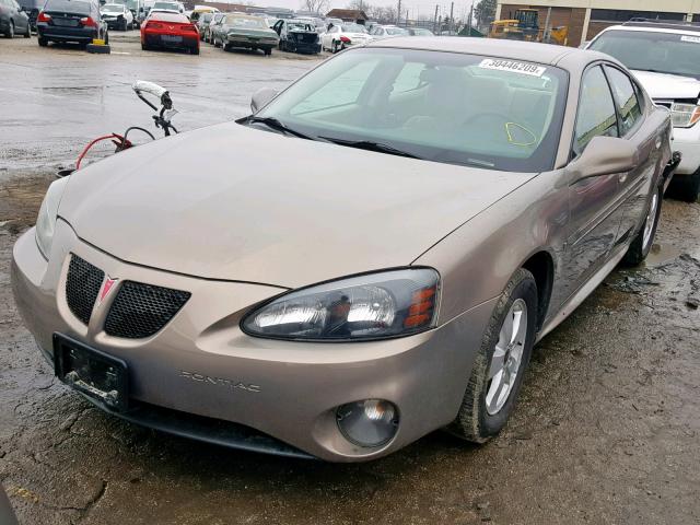 2G2WP552161228376 - 2006 PONTIAC GRAND PRIX TAN photo 2