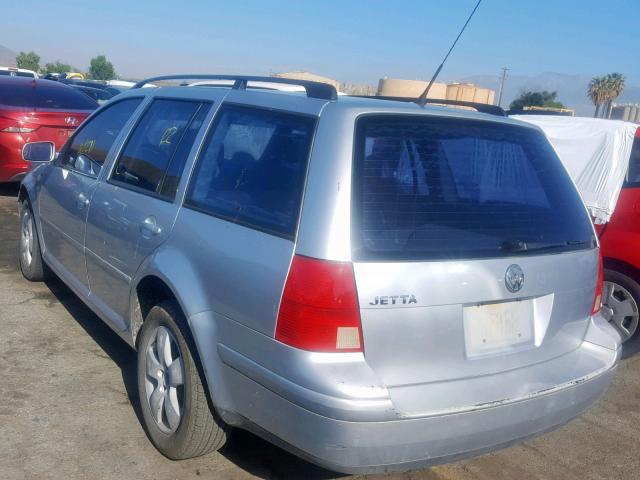 WVWSK61J73W443860 - 2003 VOLKSWAGEN JETTA GLS SILVER photo 3