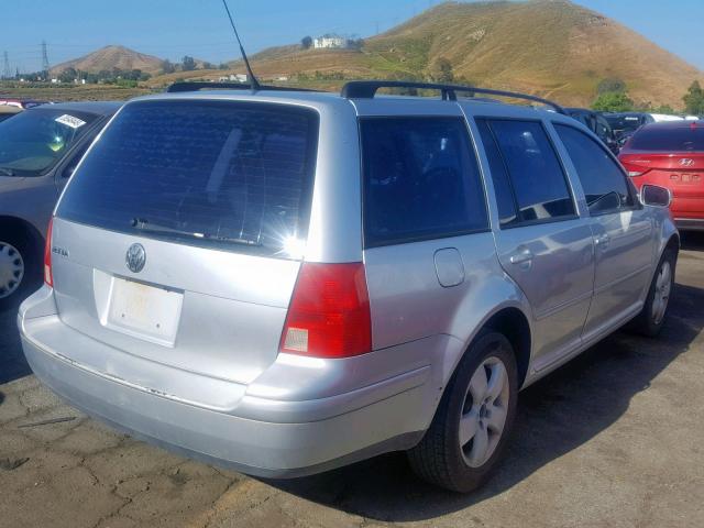 WVWSK61J73W443860 - 2003 VOLKSWAGEN JETTA GLS SILVER photo 4