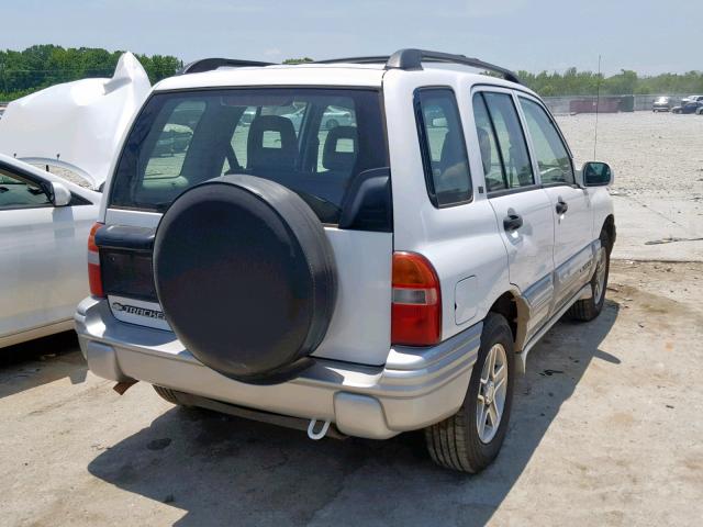 2CNBE634226911836 - 2002 CHEVROLET TRACKER LT WHITE photo 4