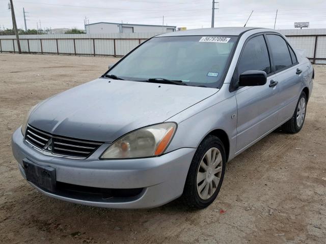 JA3AJ26E96U009781 - 2006 MITSUBISHI LANCER ES SILVER photo 2