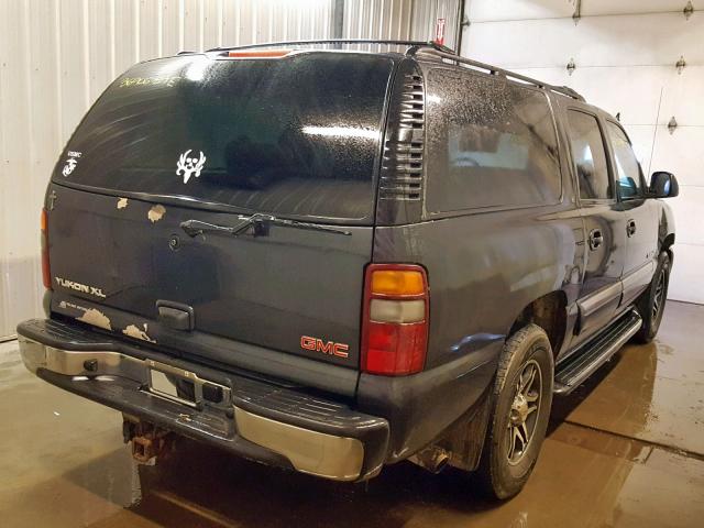 1GKFK16T43J152121 - 2003 GMC YUKON XL K GRAY photo 4