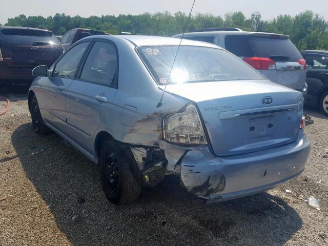 KNAFE121875488079 - 2007 KIA SPECTRA EX SILVER photo 3