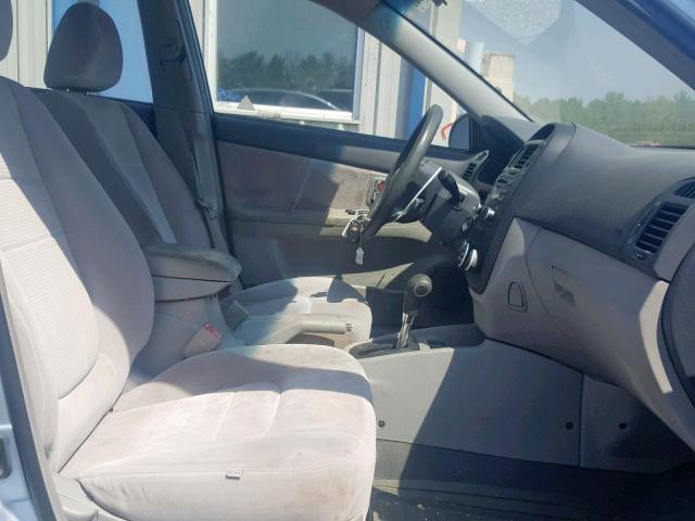 KNAFE121875488079 - 2007 KIA SPECTRA EX SILVER photo 5