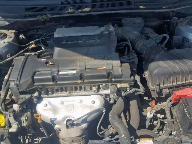 KNAFE121875488079 - 2007 KIA SPECTRA EX SILVER photo 7