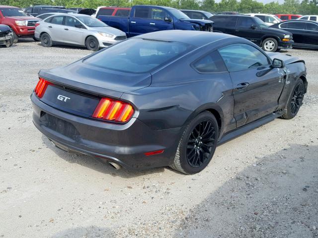 1FA6P8CFXH5213403 - 2017 FORD MUSTANG GT CHARCOAL photo 4