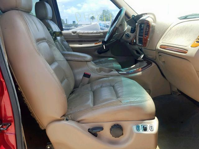 5LMPU28L2XLJ00258 - 1999 LINCOLN NAVIGATOR 红色 照片 5