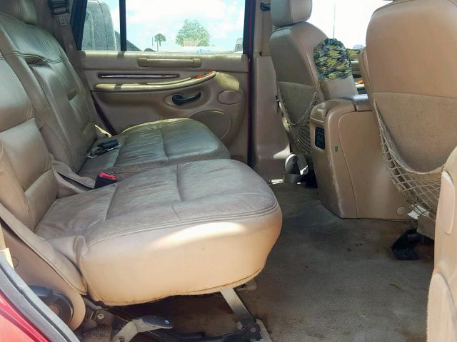 5LMPU28L2XLJ00258 - 1999 LINCOLN NAVIGATOR 红色 照片 6