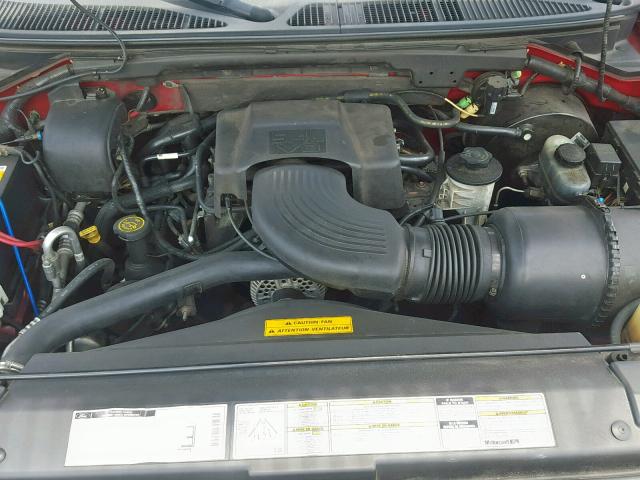 5LMPU28L2XLJ00258 - 1999 LINCOLN NAVIGATOR 红色 照片 7