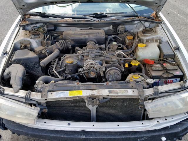 4S3BK4359W7312111 - 1998 SUBARU LEGACY L SILVER photo 7