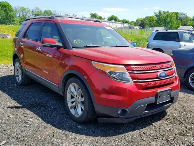 1FMHK8F89BGA09844 - 2011 FORD EXPLORER L MAROON photo 1