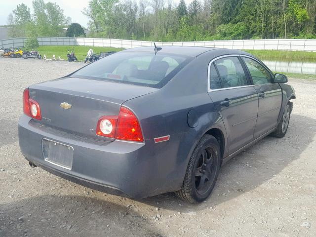 1G1ZH57B39F148795 - 2009 CHEVROLET MALIBU 1LT GRAY photo 4