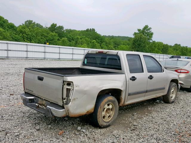 1GCCS136768219948 - 2006 CHEVROLET COLORADO SILVER photo 4