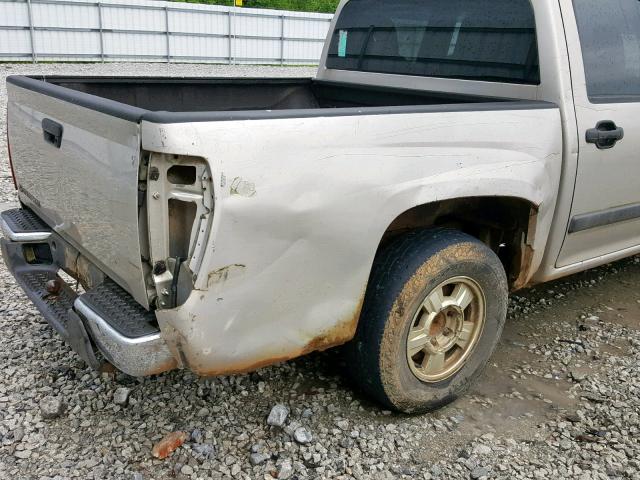 1GCCS136768219948 - 2006 CHEVROLET COLORADO SILVER photo 9