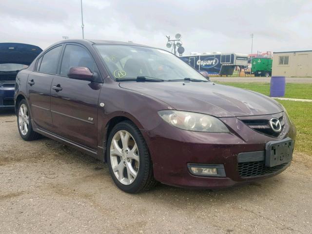 JM1BK323571637269 - 2007 MAZDA 3 S PURPLE photo 1